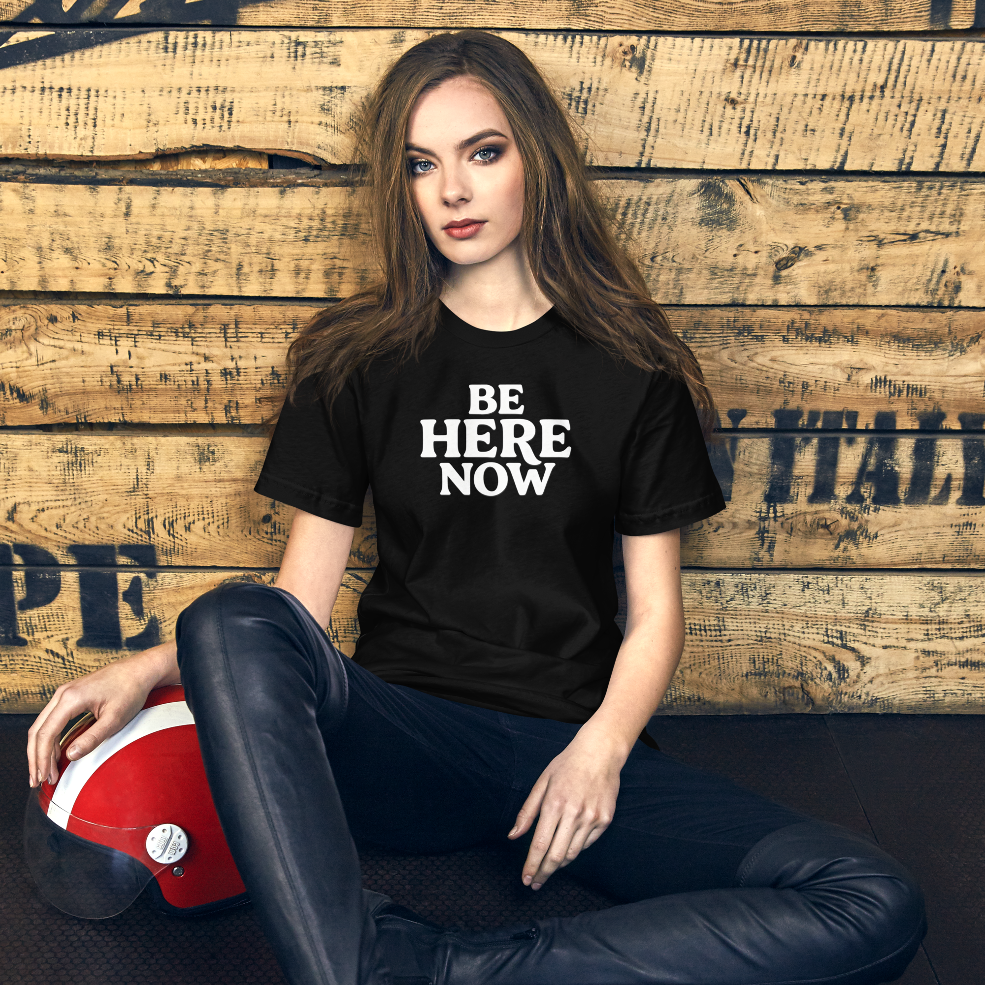 Be Here Now--Bella + Canvas Unisex T-Shirt
